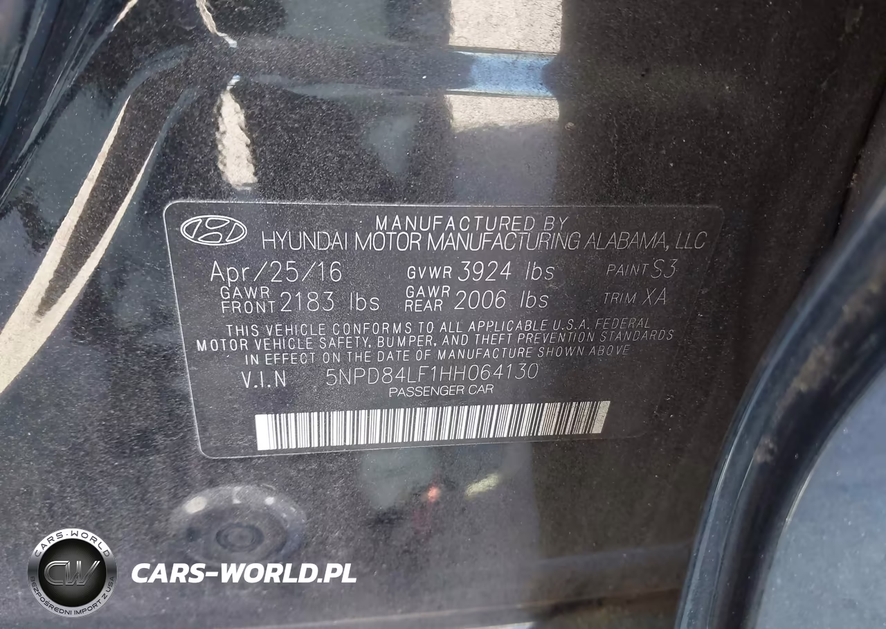 2017 Hyundai Elantra Se VIN:5NPD84LF1HH064130 - 9