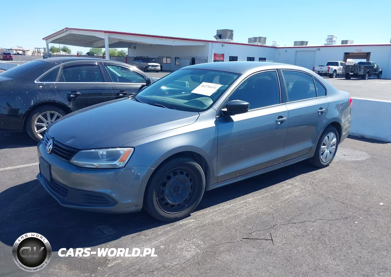 2012 Volkswagen Jetta 2.0L S VIN:3VW2K7AJ3CM352961 - 2