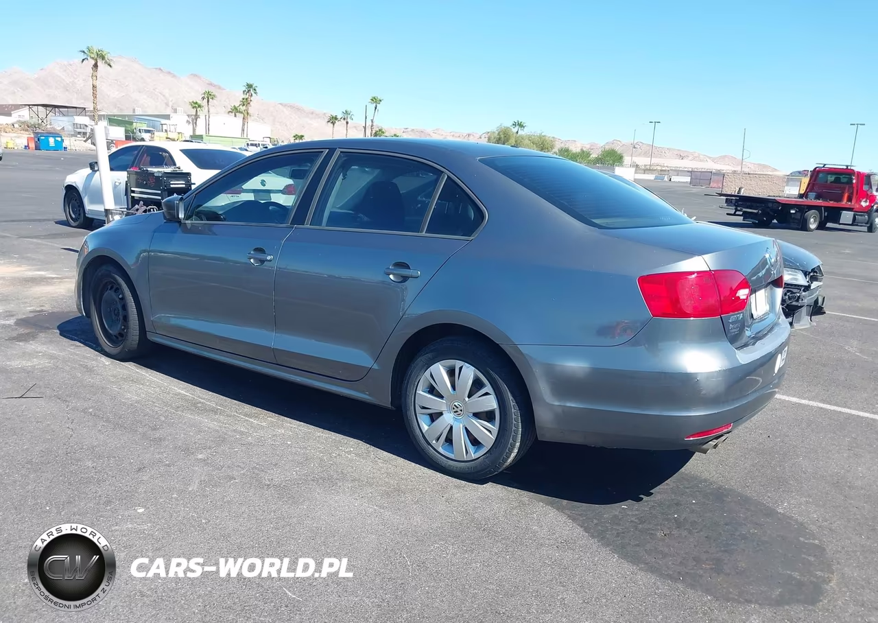 2012 Volkswagen Jetta 2.0L S VIN:3VW2K7AJ3CM352961 - 3