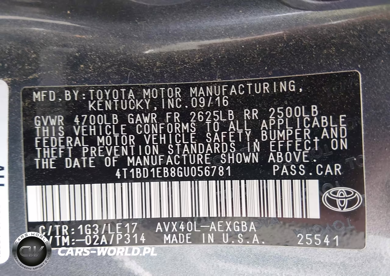 2016 Toyota Avalon Hybrid Xle Premium VIN:4T1BD1EB8GU056781 - 9