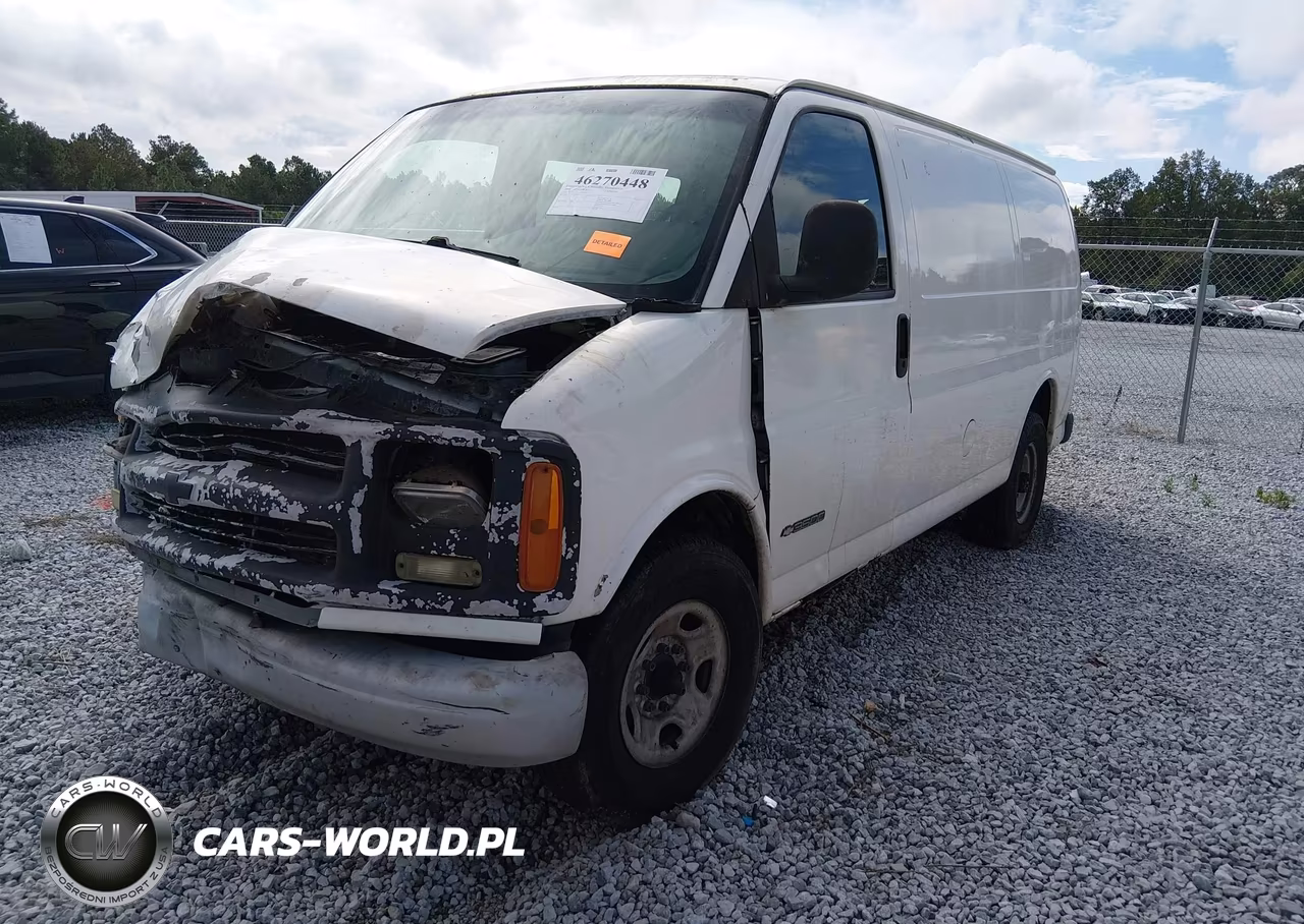 2002 Chevrolet Express VIN:1GCHG35R121160456 - 2