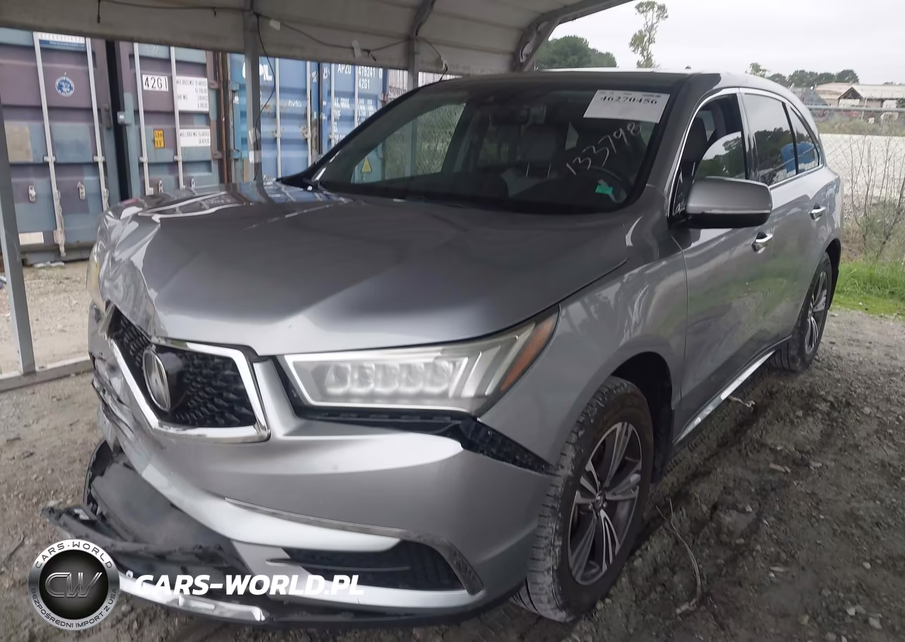 2017 Acura Mdx VIN:5FRYD3H34HB012252 - 2