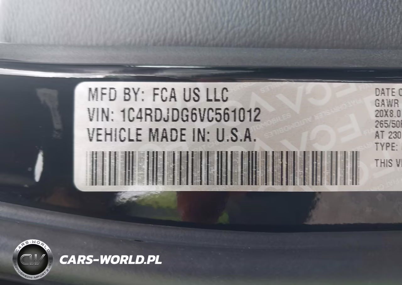 2027 Dodge Durango Gt Plus VIN:1C4RDJDG6VC561012 - 9