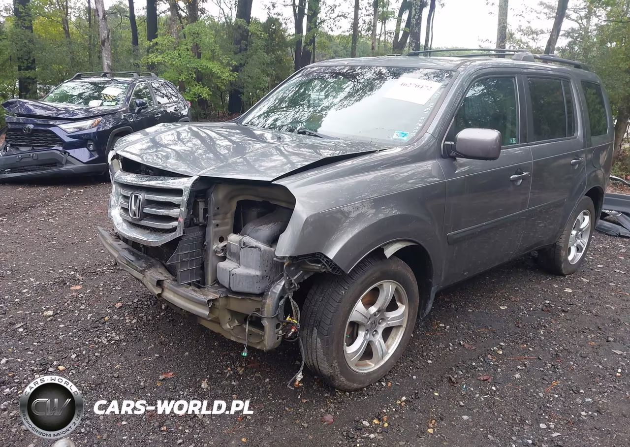 2012 Honda Pilot Ex VIN:5FNYF4H45CB009122 - 2