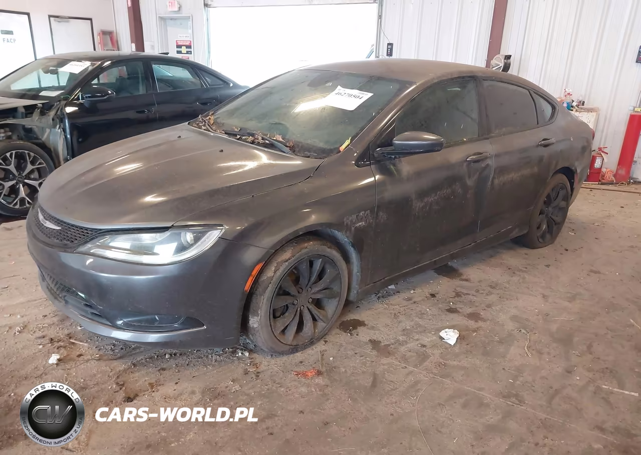 2015 Chrysler 200 S VIN:1C3CCCBGXFN572449 - 2