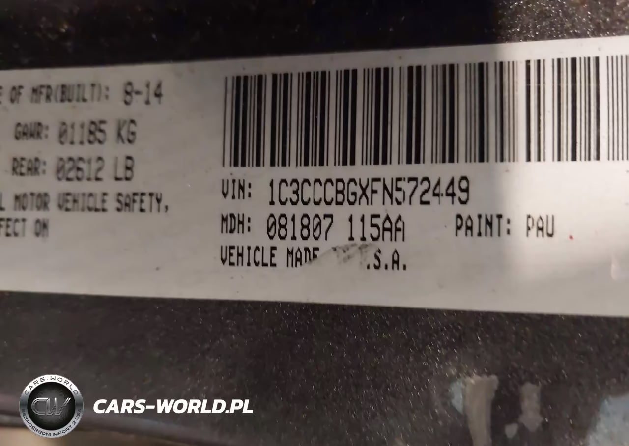2015 Chrysler 200 S VIN:1C3CCCBGXFN572449 - 9