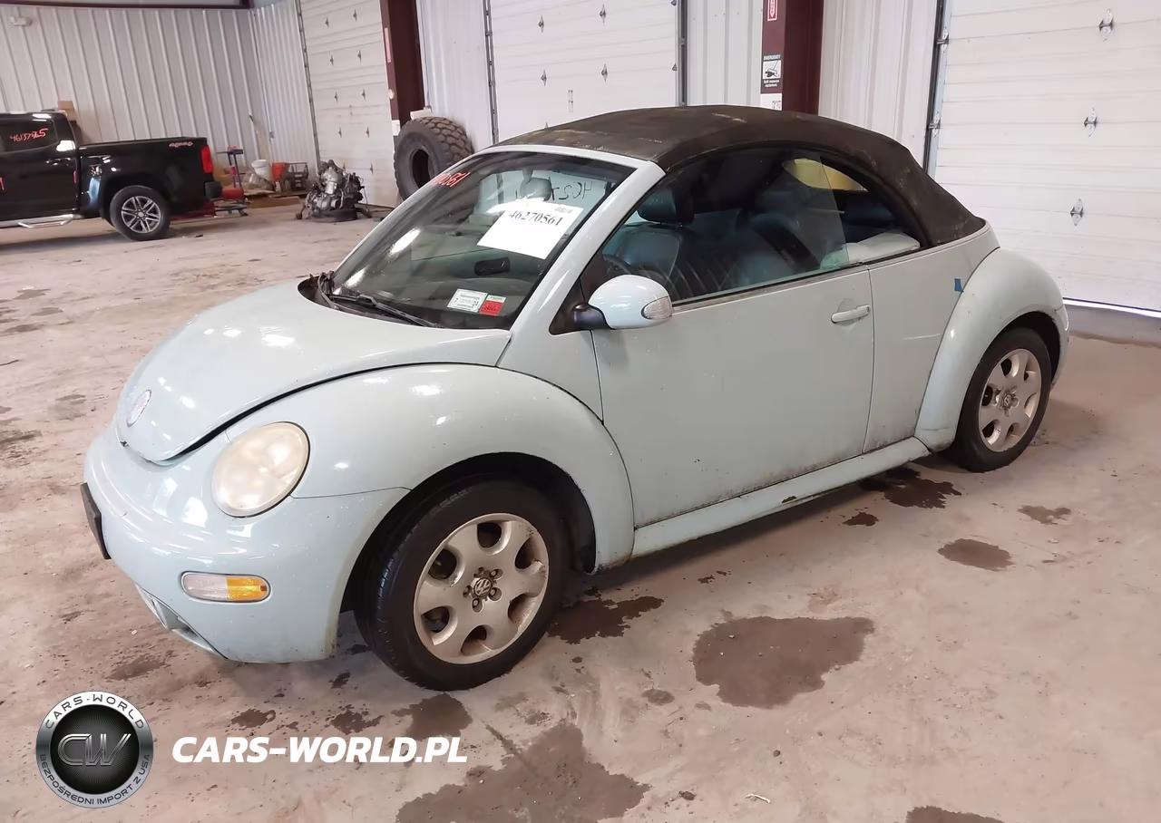 2003 Volkswagen New Beetle Gls VIN:3VWCK21Y23M301214 - 2