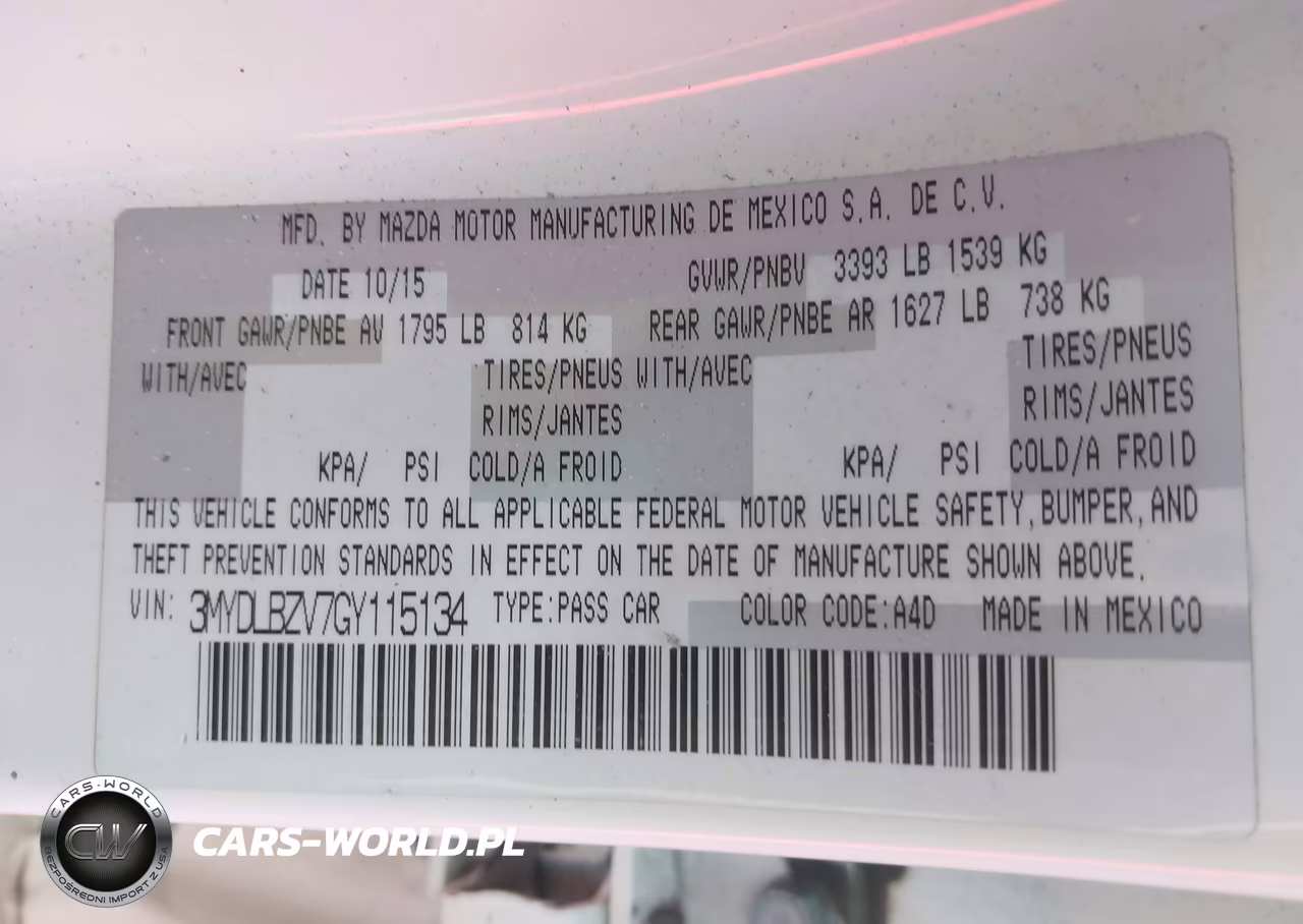 2016 Scion Ia VIN:3MYDLBZV7GY115134 - 9