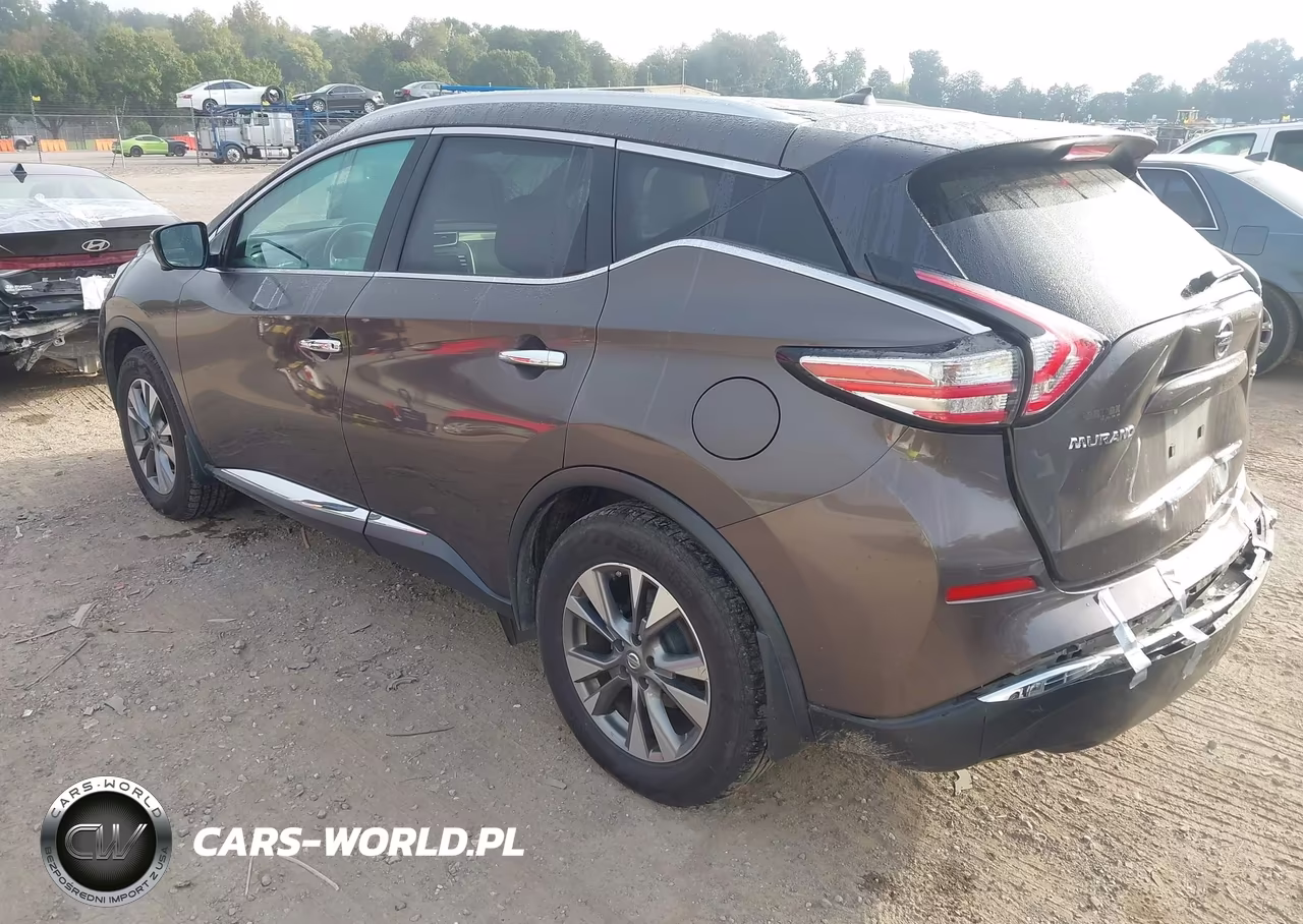 2016 Nissan Murano Sl VIN:5N1AZ2MG2GN118847 - 3