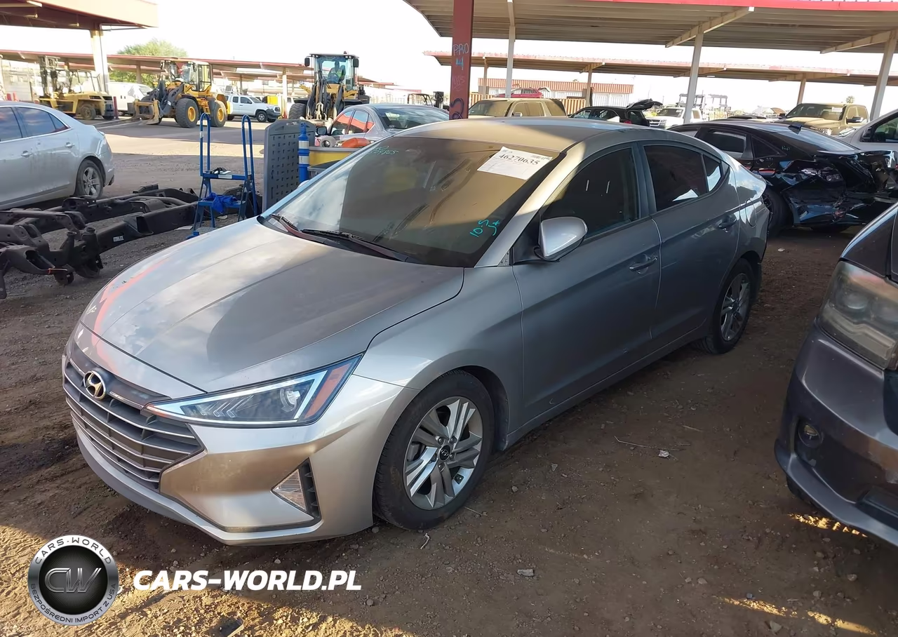 2020 Hyundai Elantra Sel VIN:5NPD84LF6LH596272 - 2