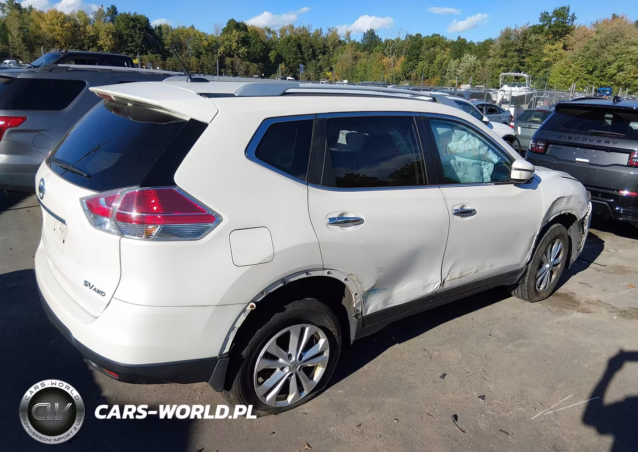 2016 Nissan Rogue Sv VIN:JN8AT2MV8GW147692 - 4