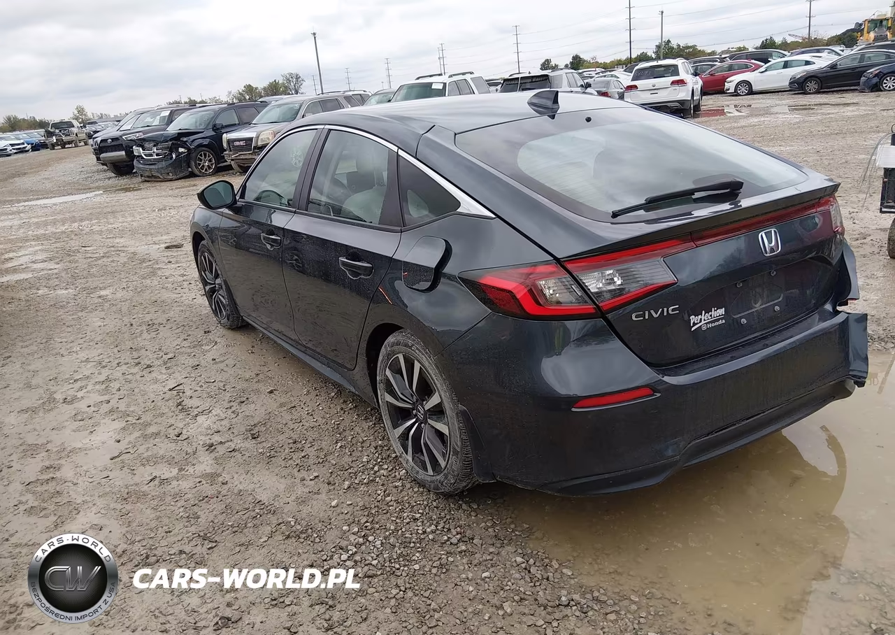 2024 Honda Civic Ex-L VIN:19XFL1H72RE020179 - 3