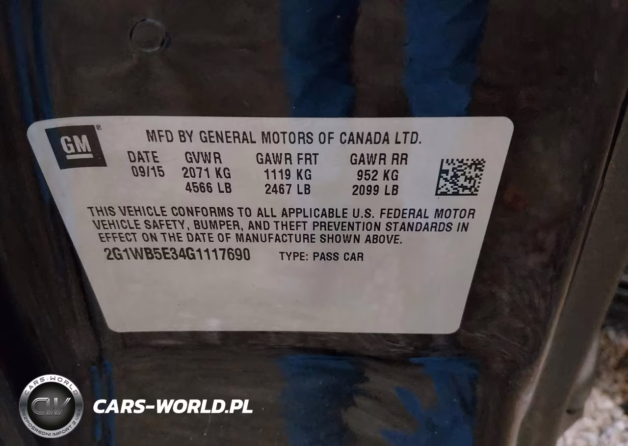 2016 Chevrolet Impala Limited Lt VIN:2G1WB5E34G1117690 - 9