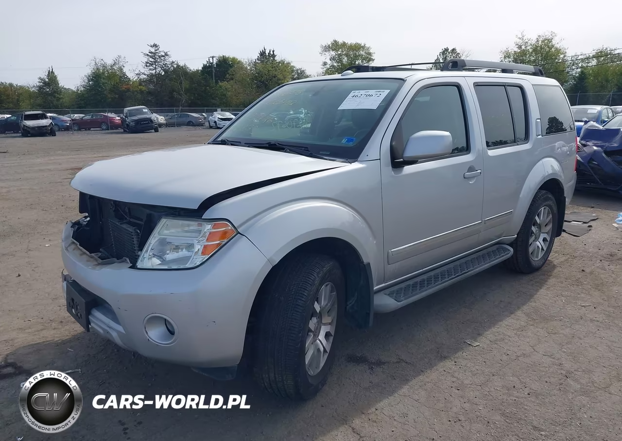 2012 Nissan Pathfinder Le VIN:5N1AR1NB8CC625707 - 2