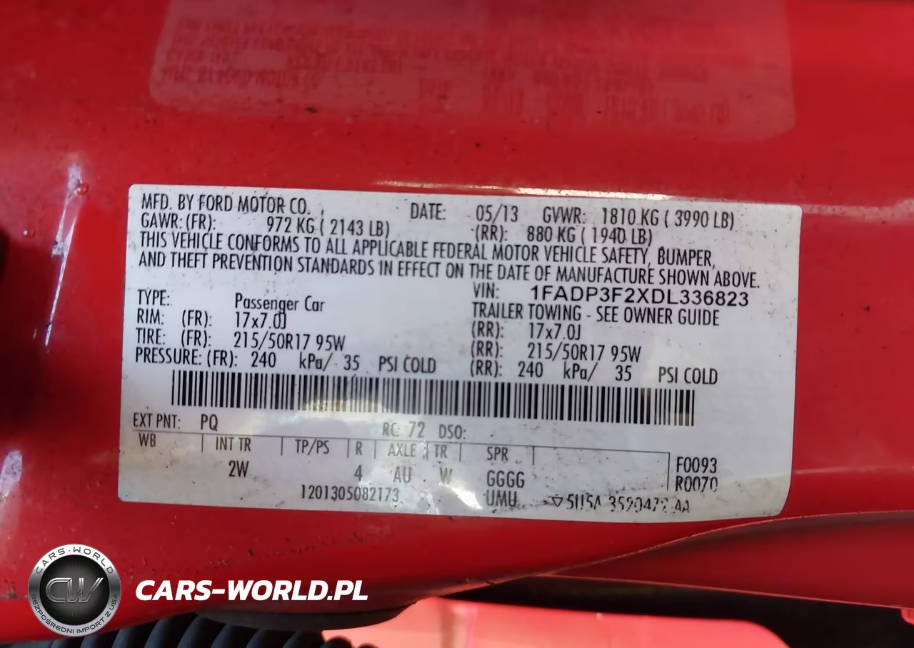 2013 Ford Focus Se VIN:1FADP3F2XDL336823 - 9