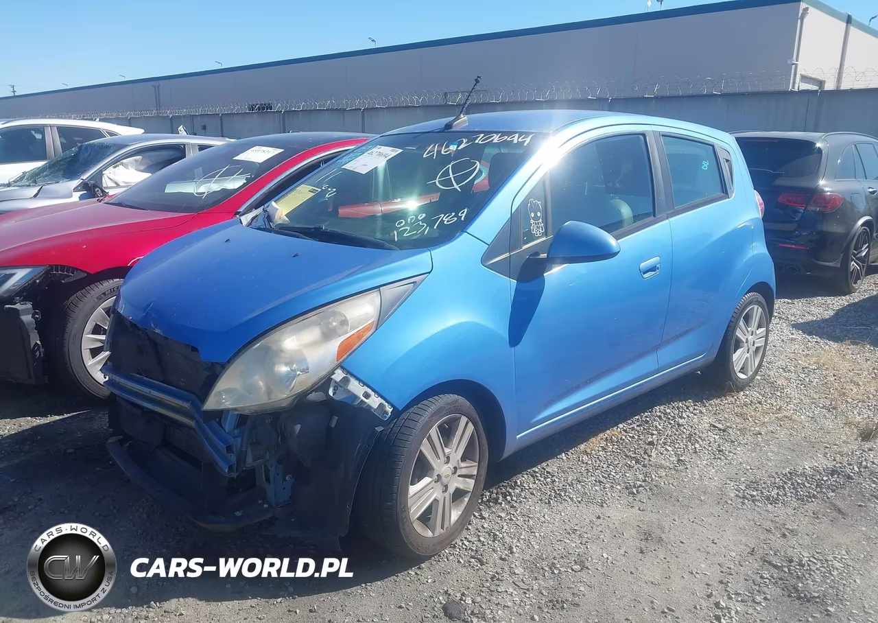 2013 Chevrolet Spark 1Lt Auto VIN:KL8CD6S98DC585407 - 2