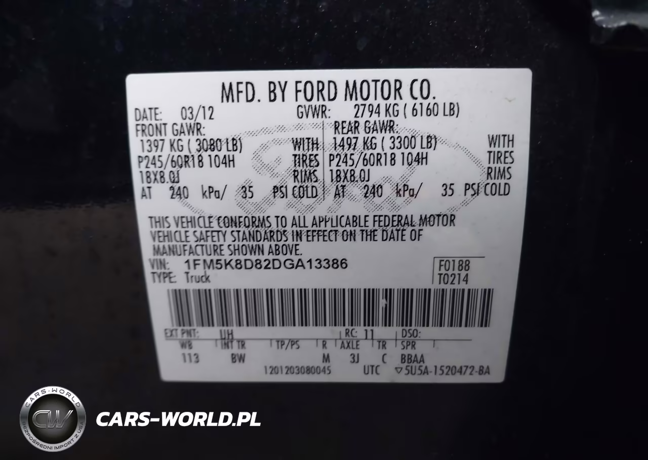 2013 Ford Explorer Xlt VIN:1FM5K8D82DGA13386 - 9