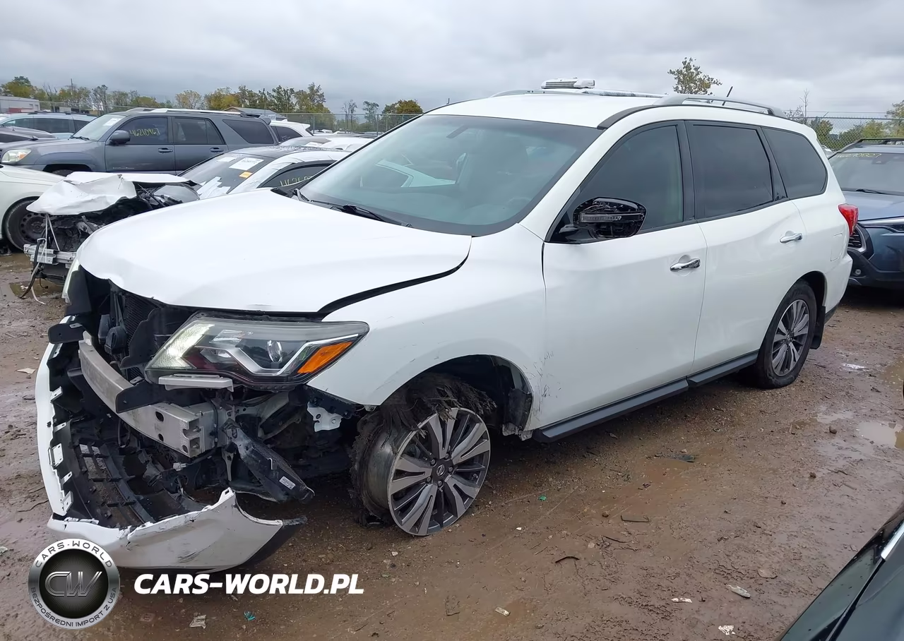 2017 Nissan Pathfinder Sv VIN:5N1DR2MM4HC650813 - 2