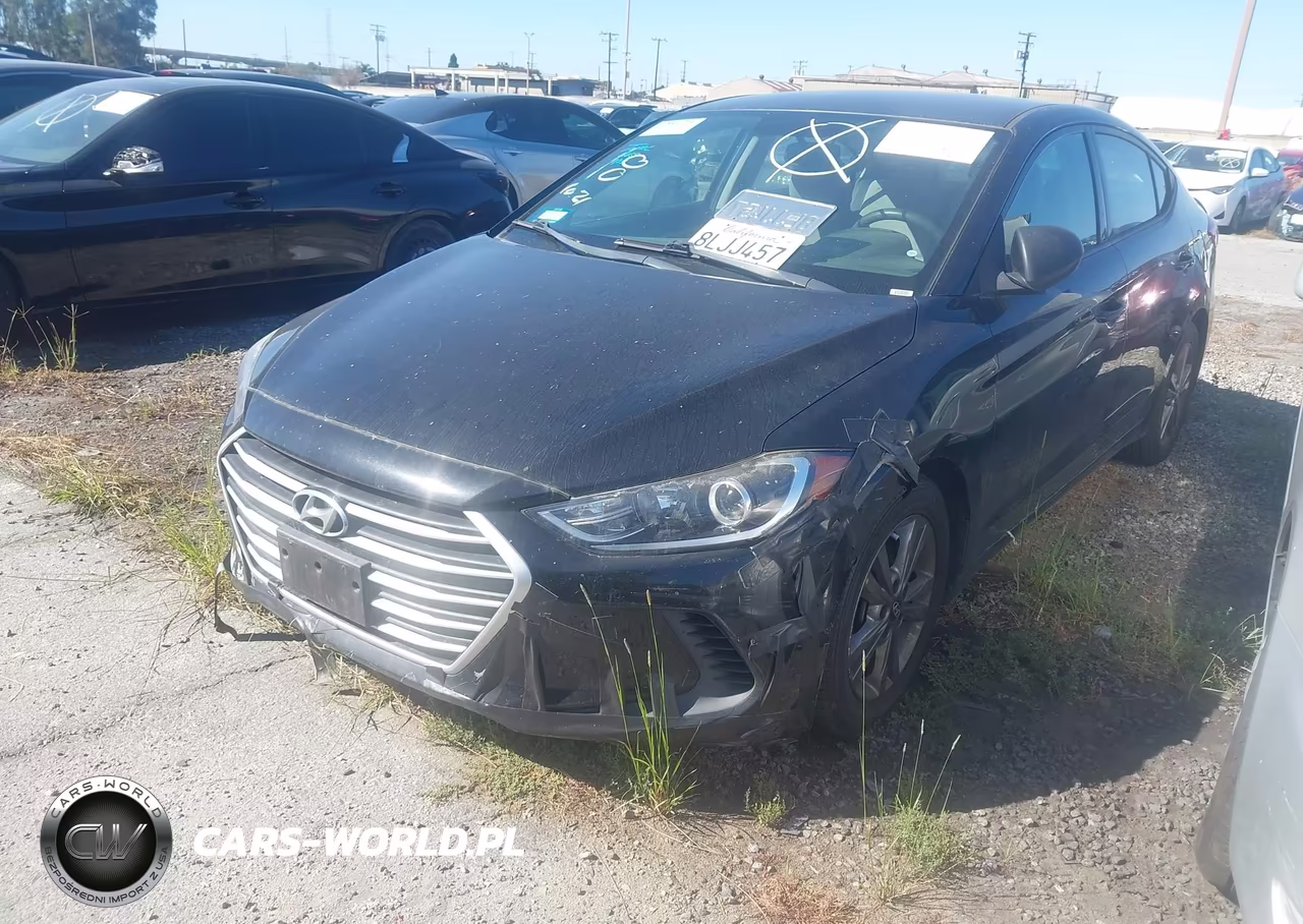 2018 Hyundai Elantra Sel VIN:5NPD84LF7JH231791 - 2