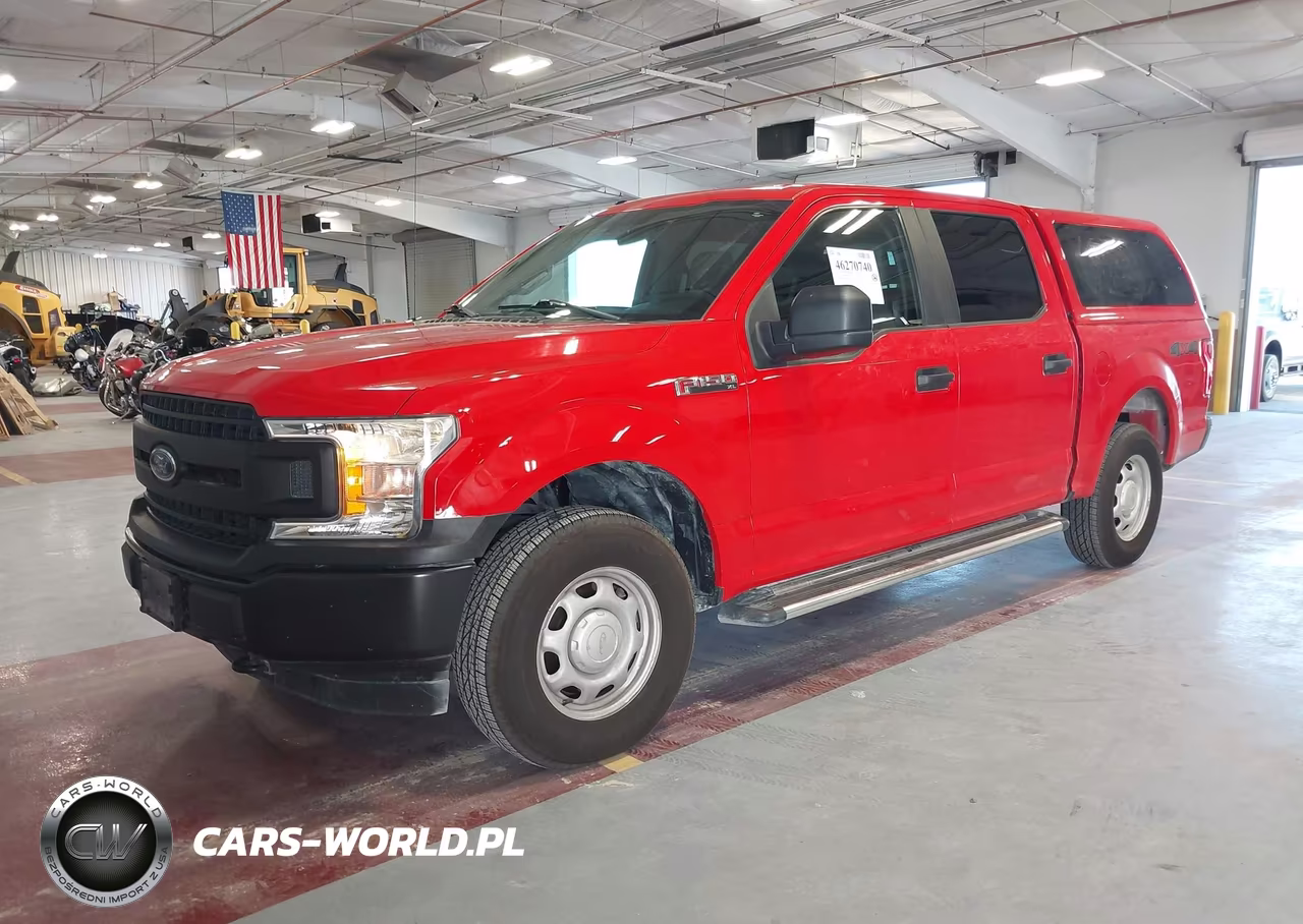 2018 Ford F-150 Xl VIN:1FTEW1EB0JFD04996 - 2