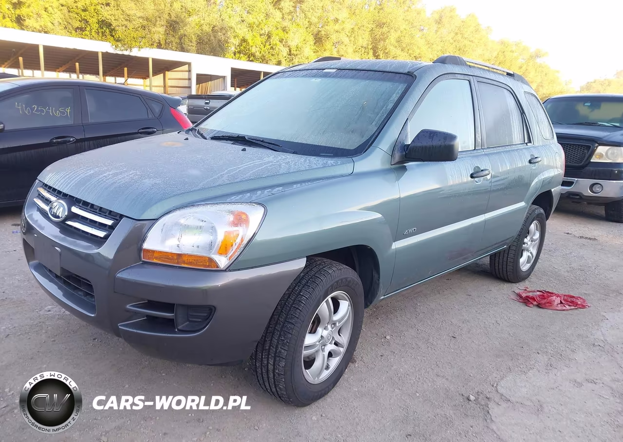 2008 Kia Sportage Lx V6 VIN:KNDJE723X87467824 - 2