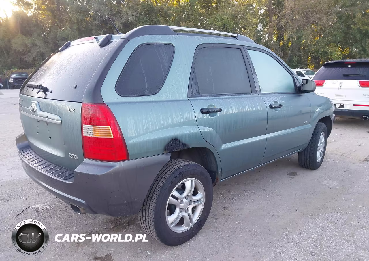 2008 Kia Sportage Lx V6 VIN:KNDJE723X87467824 - 4