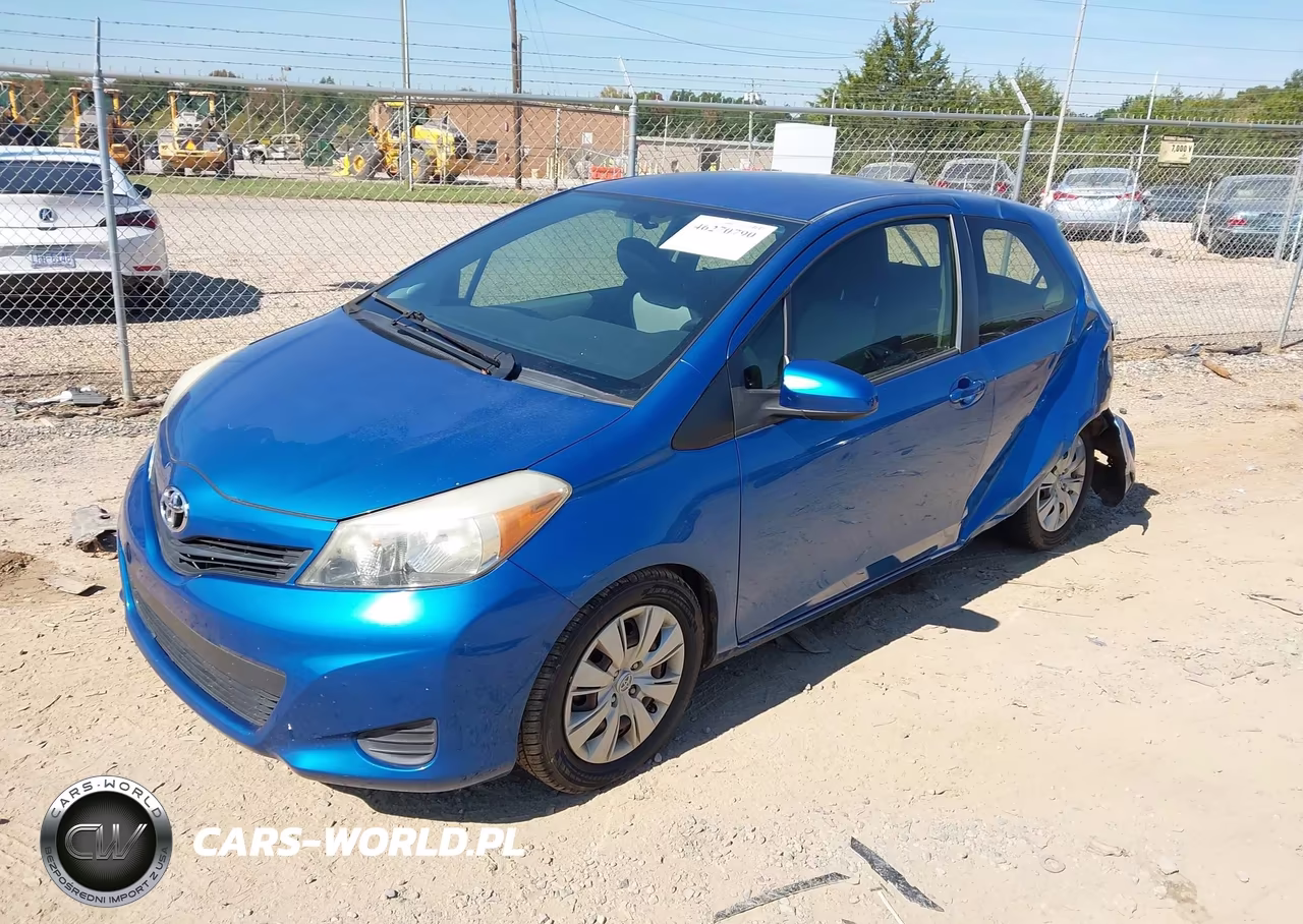 2014 Toyota Yaris L (Tmc-Cbu Plant) VIN:JTDJTUD38ED586874 - 2