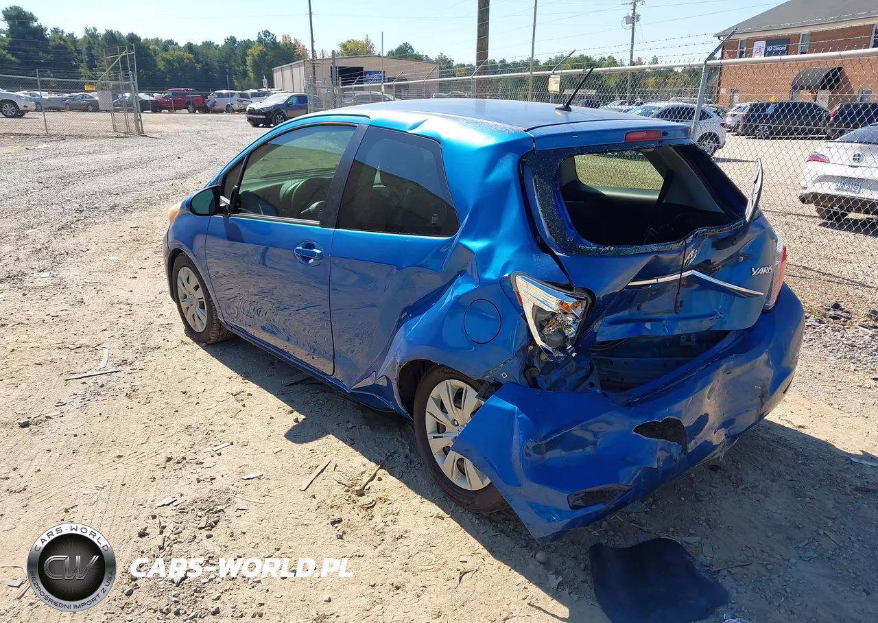 2014 Toyota Yaris L (Tmc-Cbu Plant) VIN:JTDJTUD38ED586874 - 3