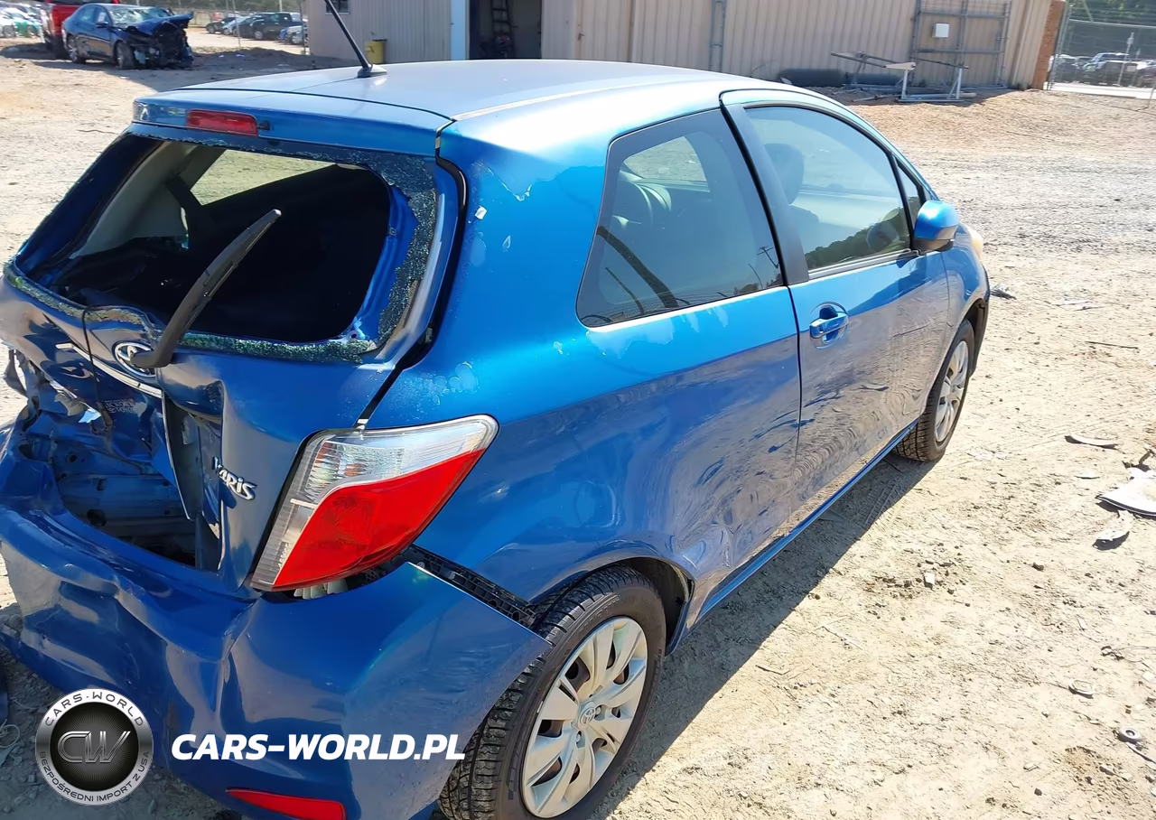 2014 Toyota Yaris L (Tmc-Cbu Plant) VIN:JTDJTUD38ED586874 - 4