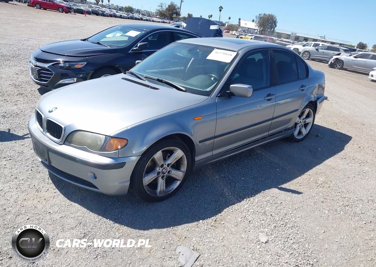 2004 BMW 325I VIN:WBAET37444NJ44860 - 2