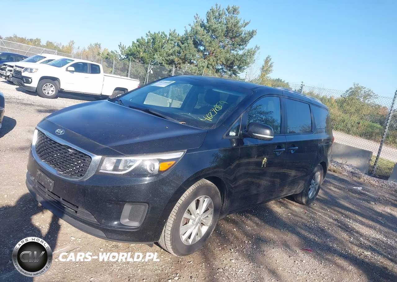 2016 Kia Sedona Lx VIN:KNDMB5C15G6201218 - 2