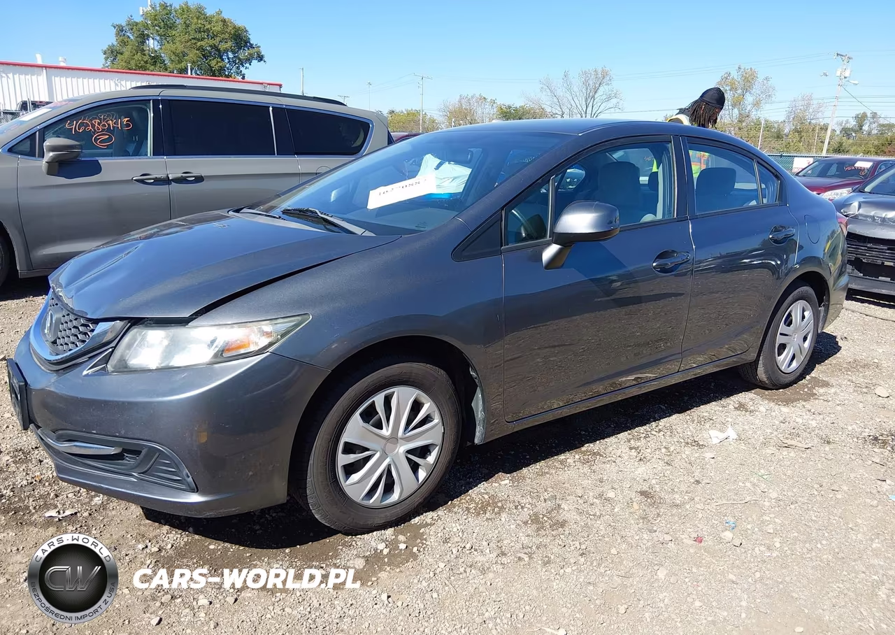 2013 Honda Civic Lx VIN:19XFB2F50DE088841 - 2