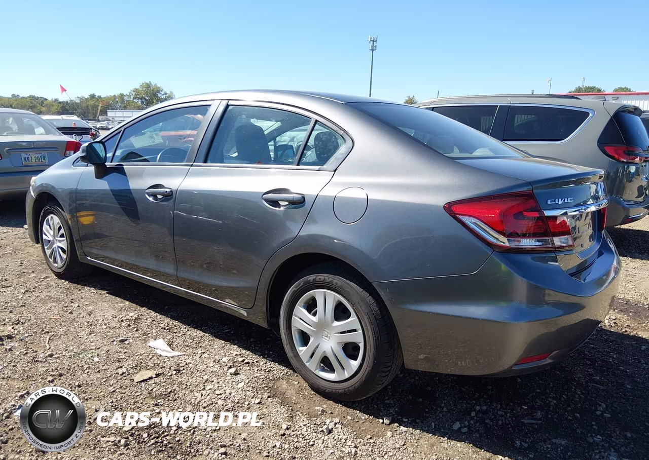 2013 Honda Civic Lx VIN:19XFB2F50DE088841 - 3
