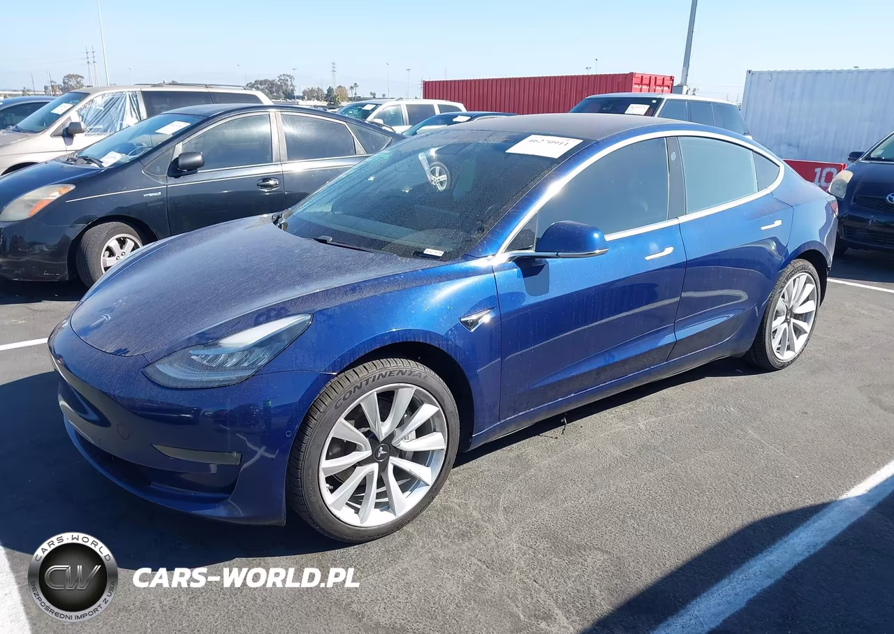2018 Tesla Model 3 Long Range-Mid Range VIN:5YJ3E1EA3JF060086 - 2