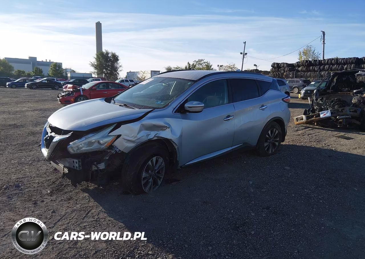 2016 Nissan Murano Sv VIN:5N1AZ2MGXGN162806 - 2