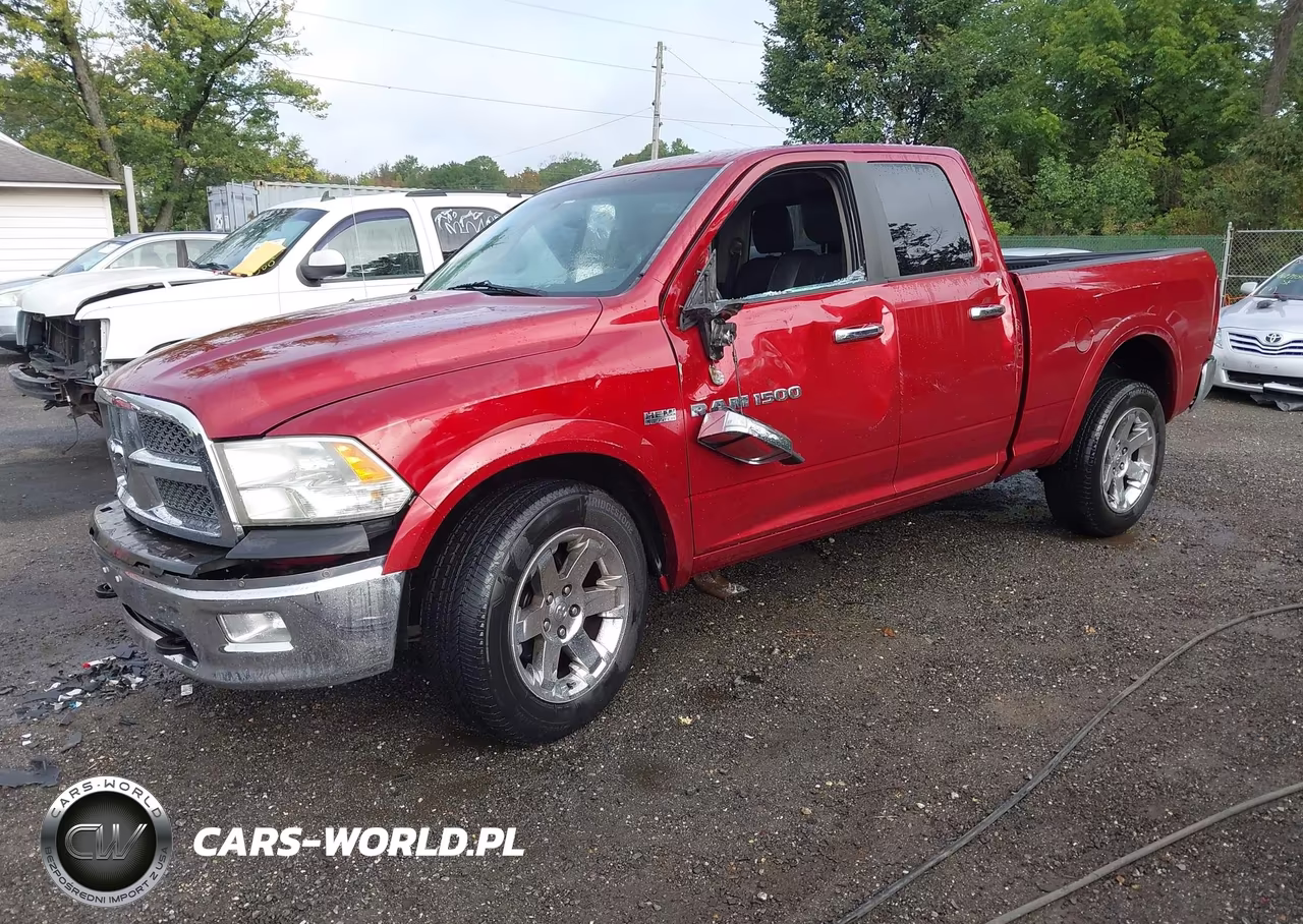 2012 Ram 1500 Laramie VIN:1C6RD7JT9CS213946 - 2