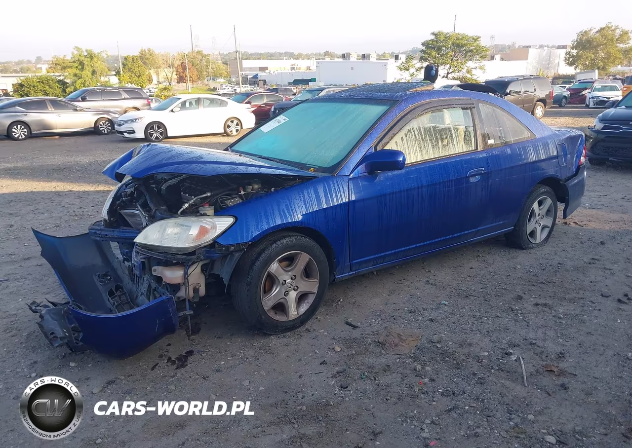 2004 Honda Civic Ex VIN:1HGEM21944L034354 - 2