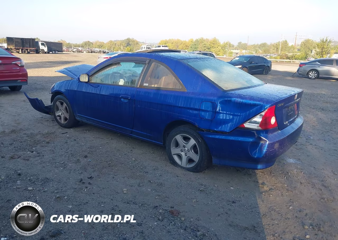 2004 Honda Civic Ex VIN:1HGEM21944L034354 - 3