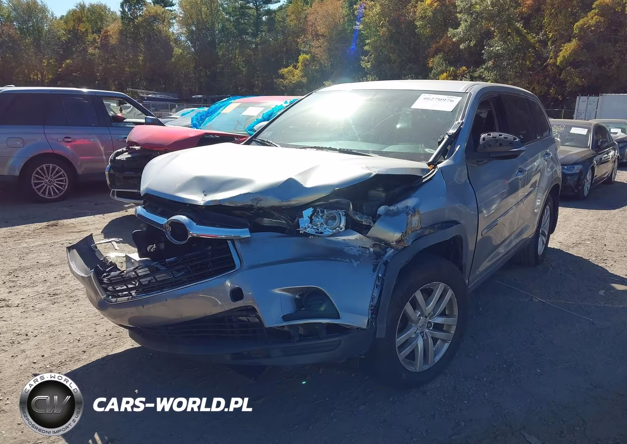 2014 Toyota Highlander Le V6 VIN:5TDBKRFH1ES054139 - 2