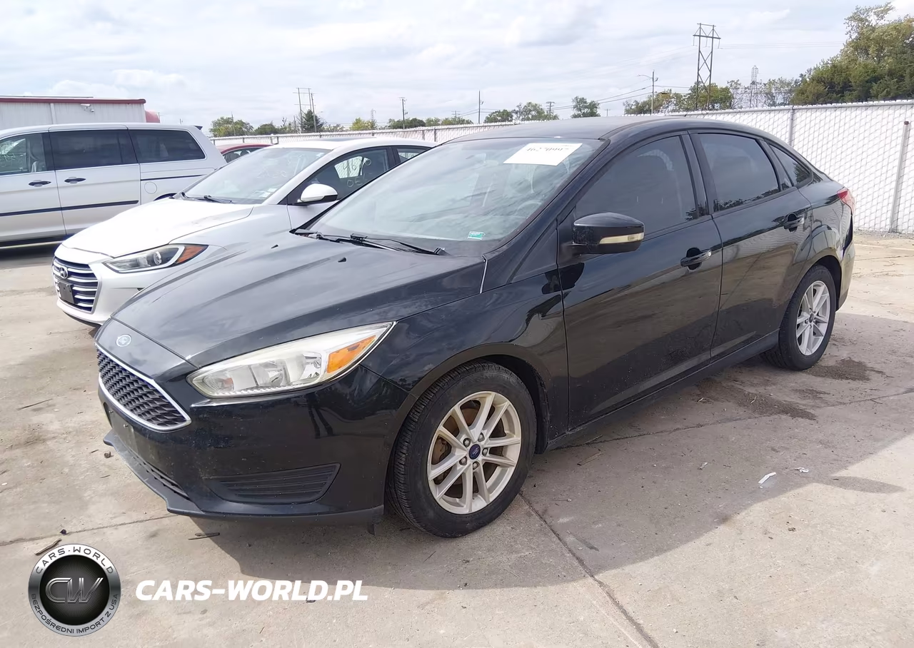 2017 Ford Focus Se VIN:1FADP3F28HL314079 - 2