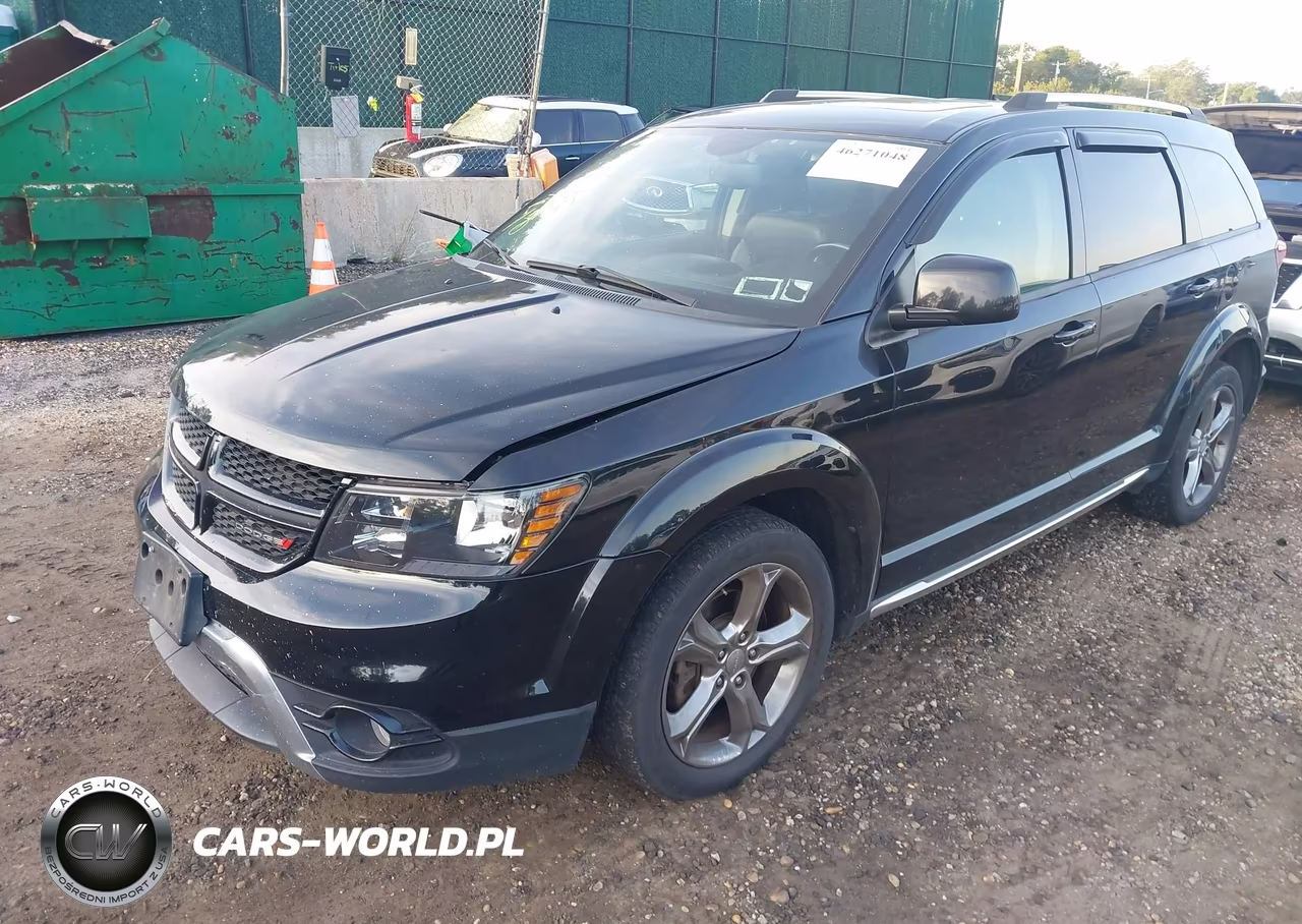 2017 Dodge Journey Crossroad Plus Awd VIN:3C4PDDGG7HT541753 - 2