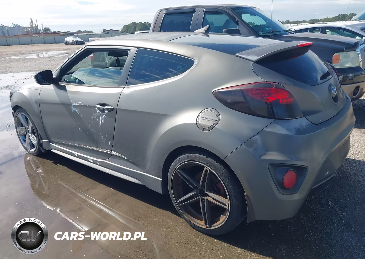 2015 Hyundai Veloster Turbo VIN:KMHTC6AE5FU238215 - 3