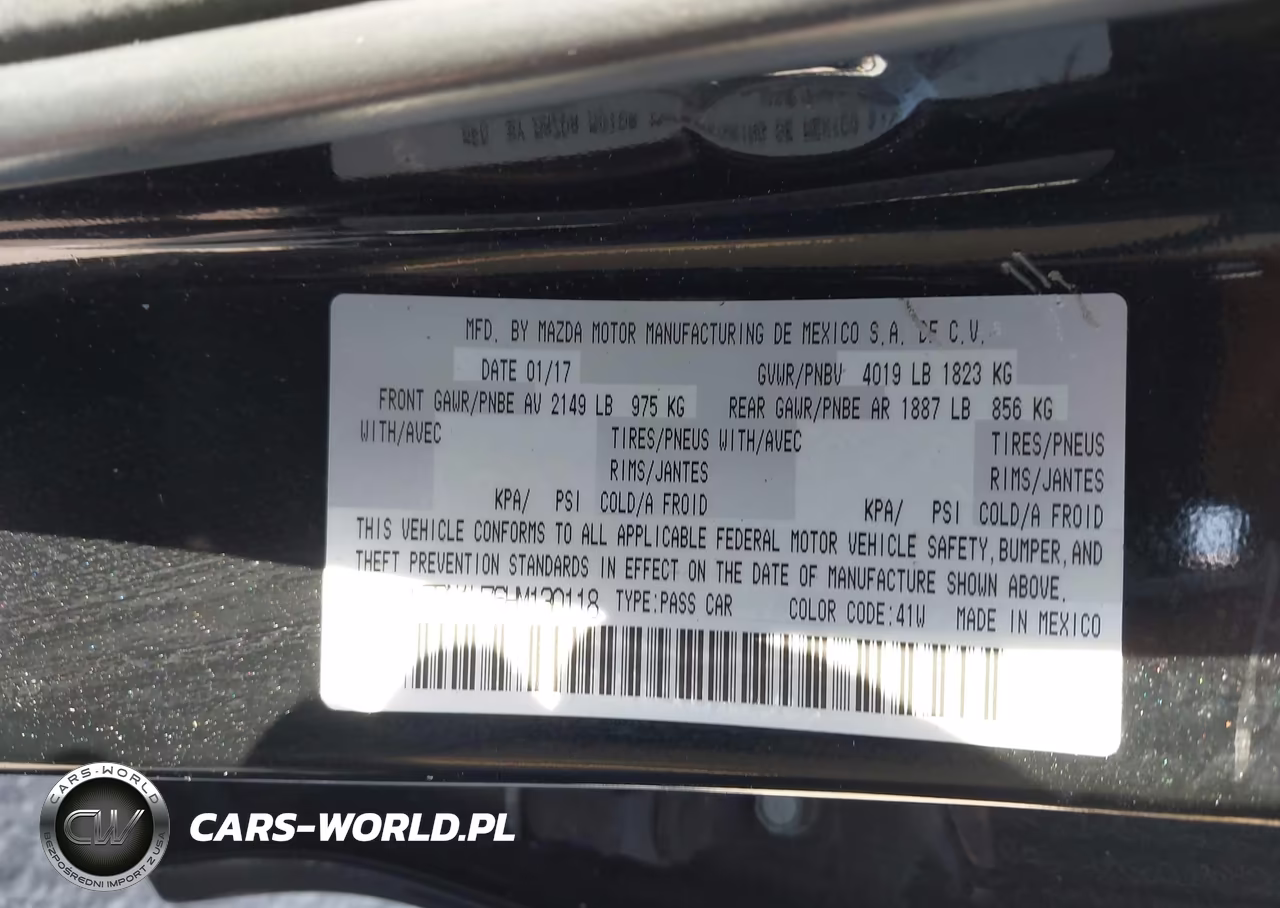 2017 Mazda Mazda3 Sport VIN:3MZBN1U76HM130118 - 9
