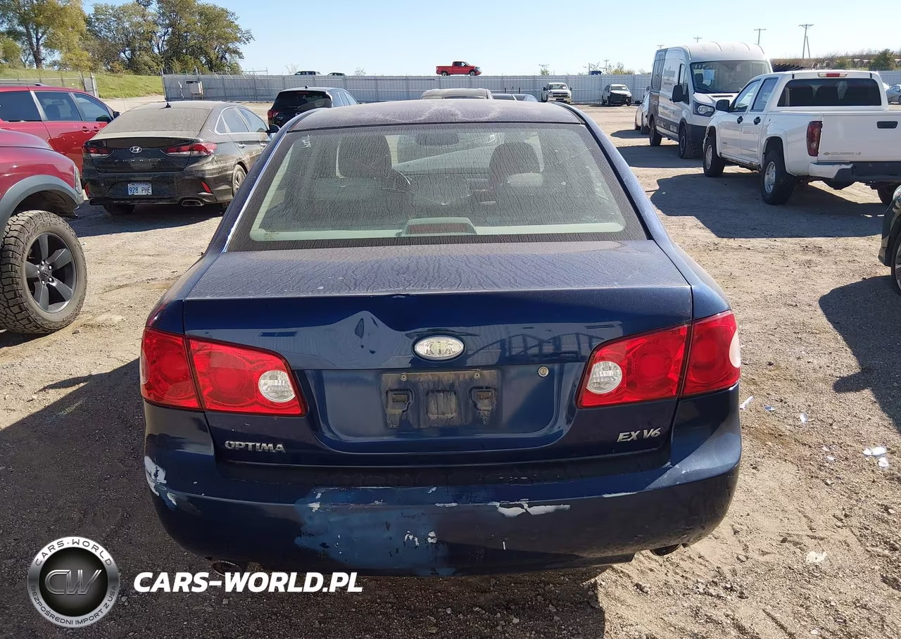 2008 Kia Optima Ex V6 VIN:KNAGE124885243198 - 16