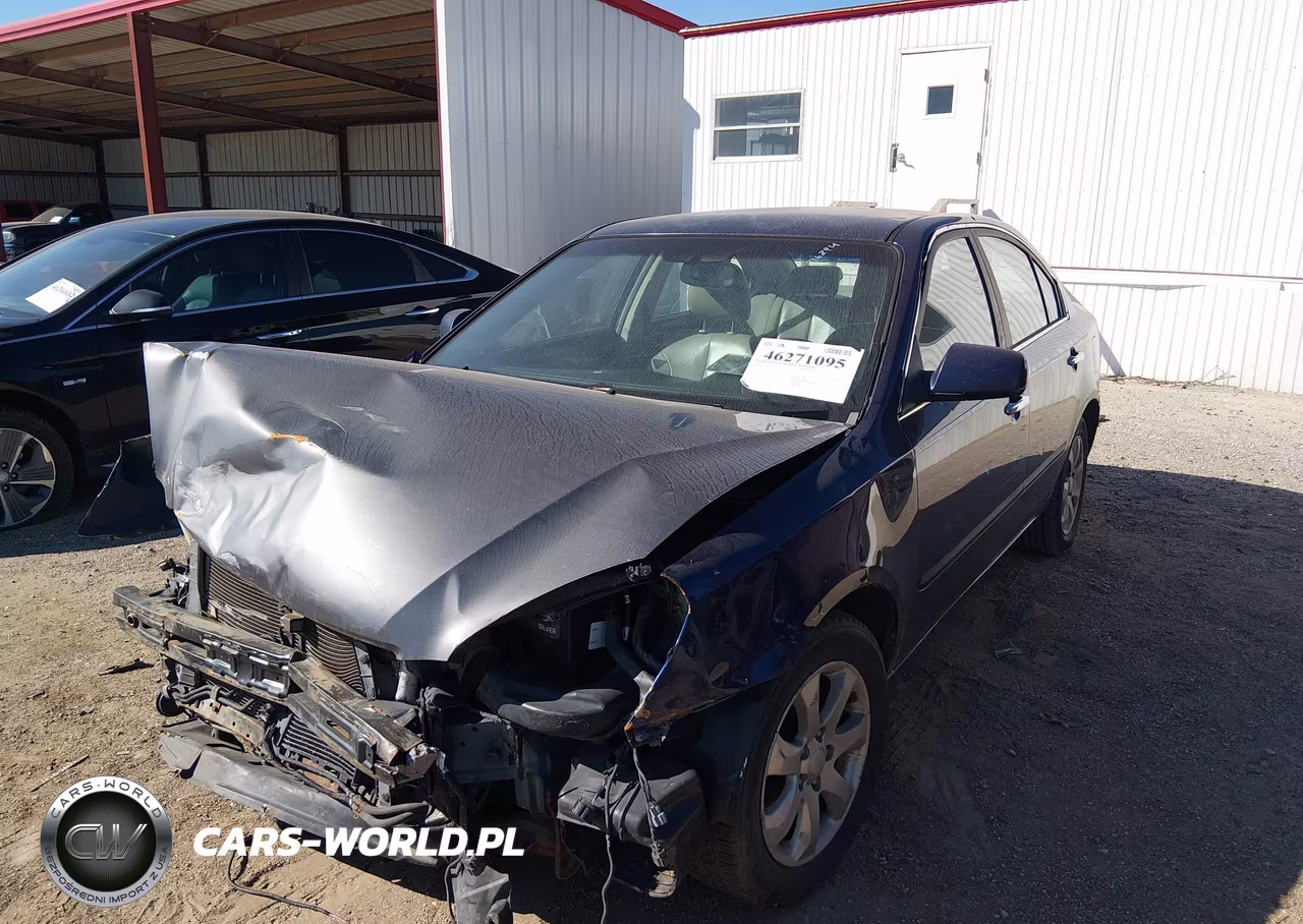 2008 Kia Optima Ex V6 VIN:KNAGE124885243198 - 2