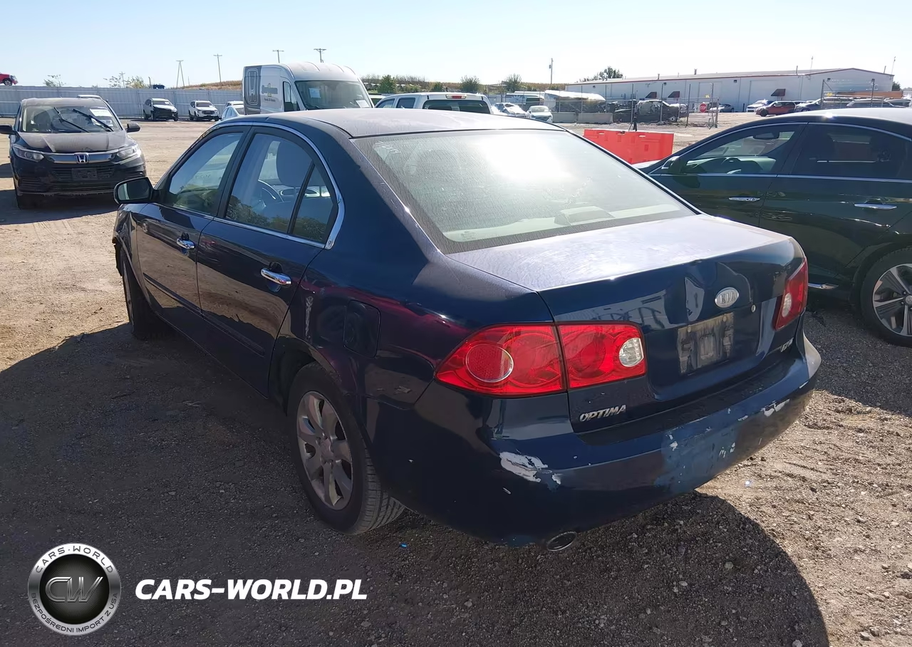2008 Kia Optima Ex V6 VIN:KNAGE124885243198 - 3