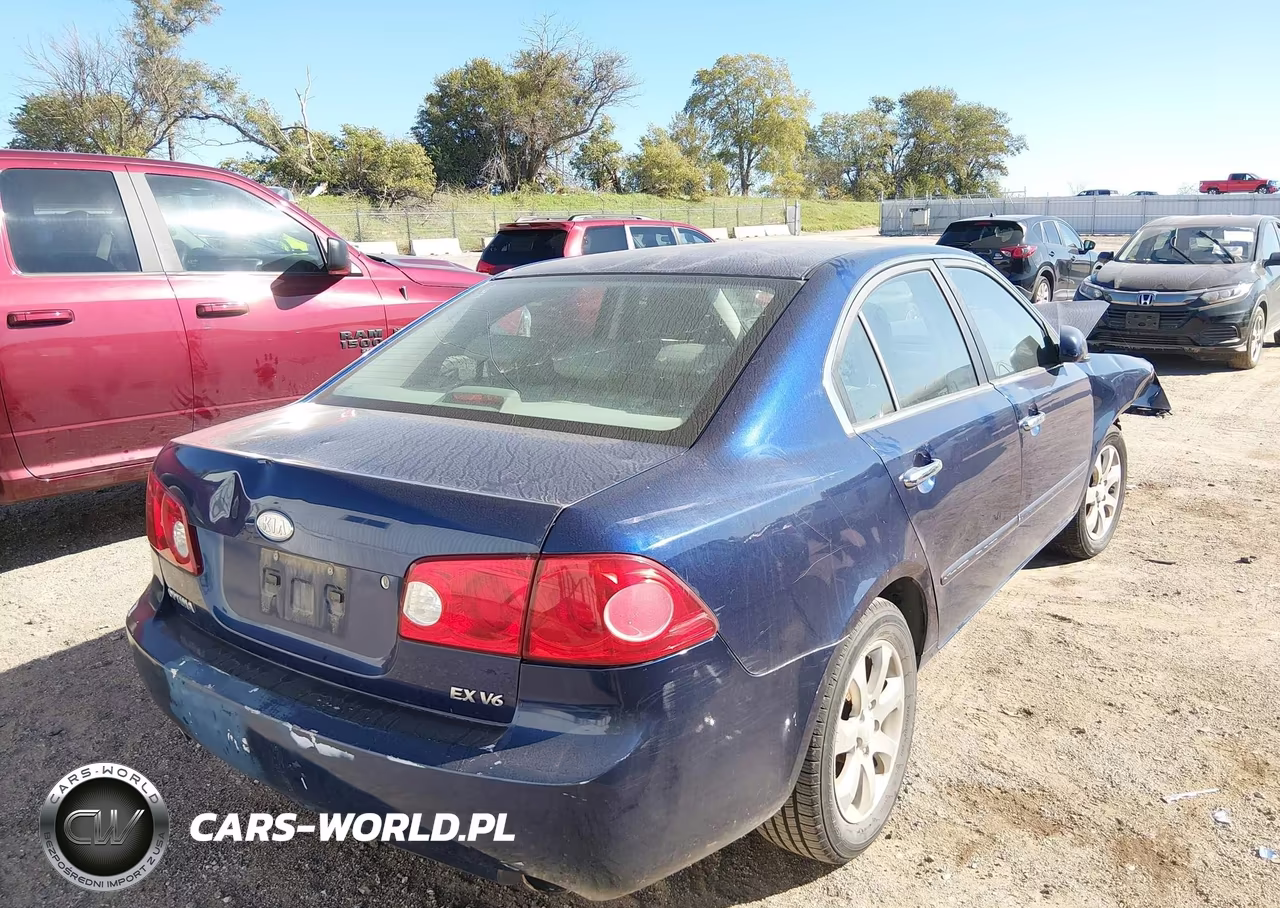 2008 Kia Optima Ex V6 VIN:KNAGE124885243198 - 4