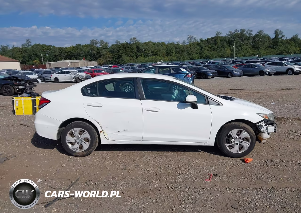 2014 Honda Civic Lx VIN:19XFB2F5XEE252100 - 13