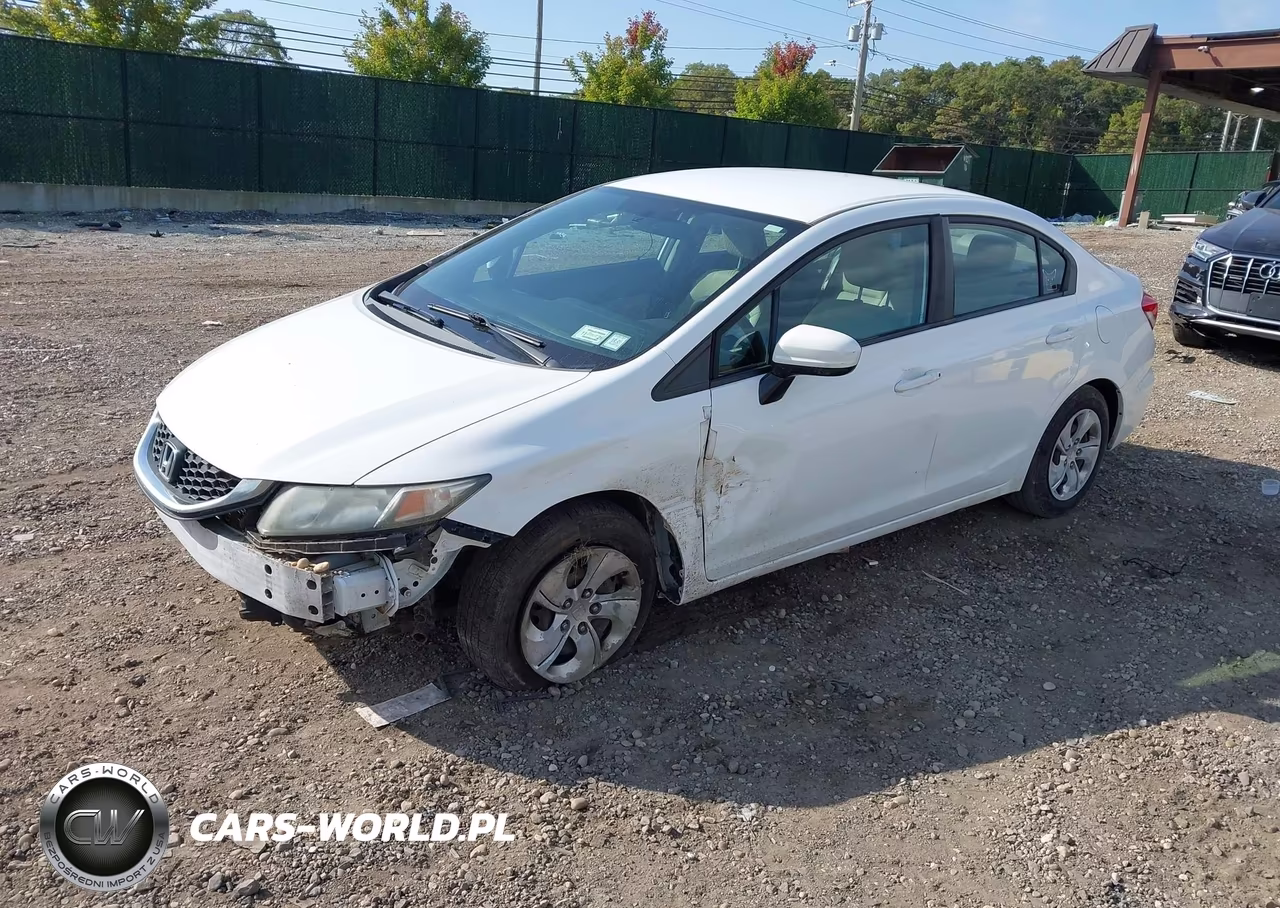 2014 Honda Civic Lx VIN:19XFB2F5XEE252100 - 2