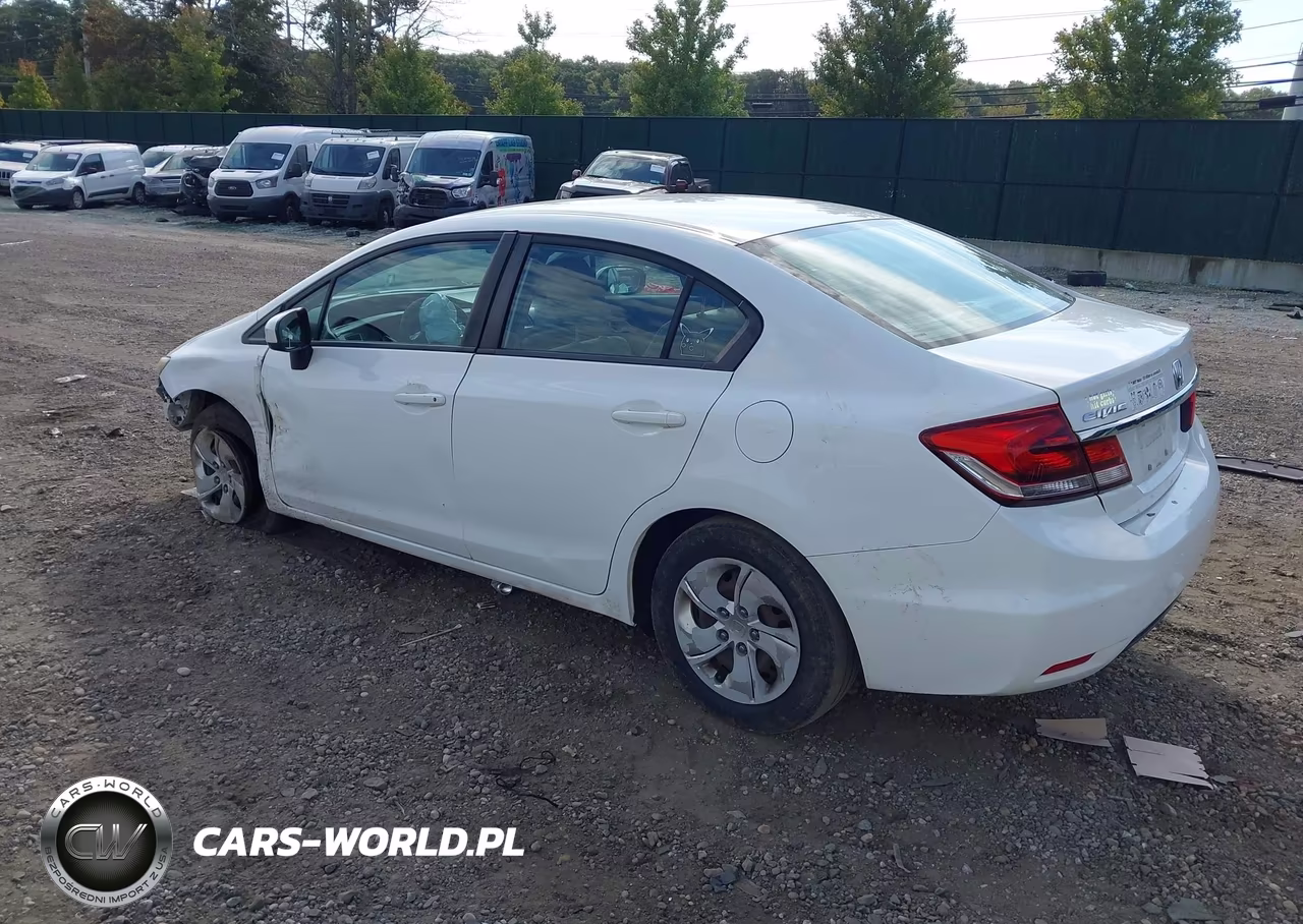 2014 Honda Civic Lx VIN:19XFB2F5XEE252100 - 3